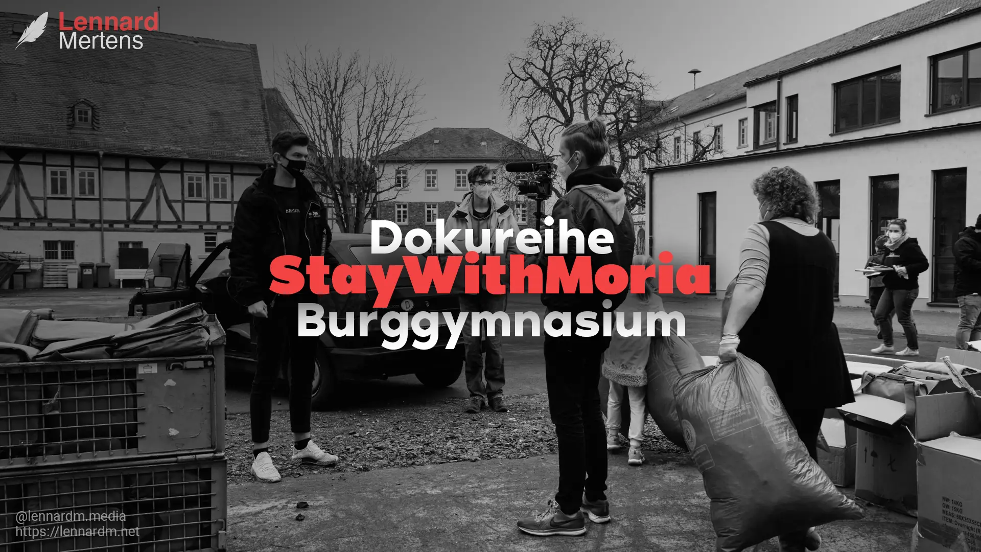Dokureihe „StayWithMoria“: Videoproduktion für eine Spendenaktion des Burggymnasiums Friedberg