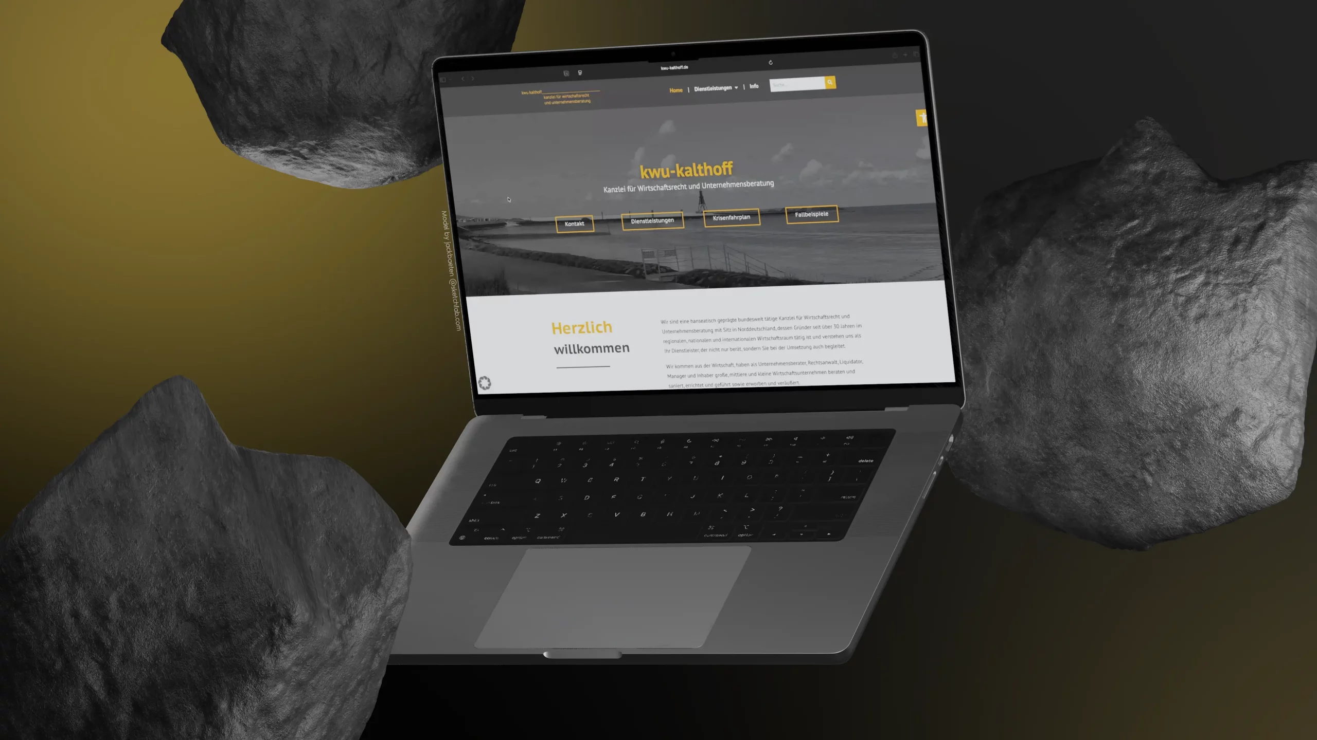 WordPress-Relaunch für eine Wirtschaftskanzlei: Website-Neuaufbau für KWU Kalthoff